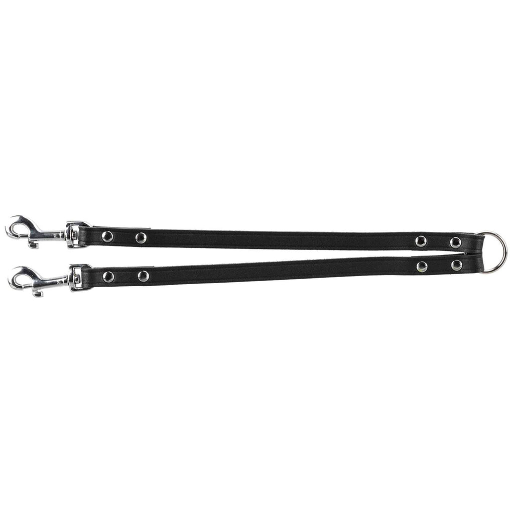 Trixie 1983 Basic Belt V-Lead M-L 35 cm/ 18 mm Black M-L: 35 cm/18 mm - PawsPlanet Australia