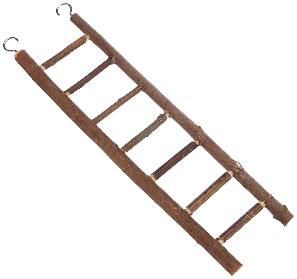 Trixie Natural Living Wooden Ladder with 7 Rungs, 30 cm, 30 cm, Pack of 4 - PawsPlanet Australia