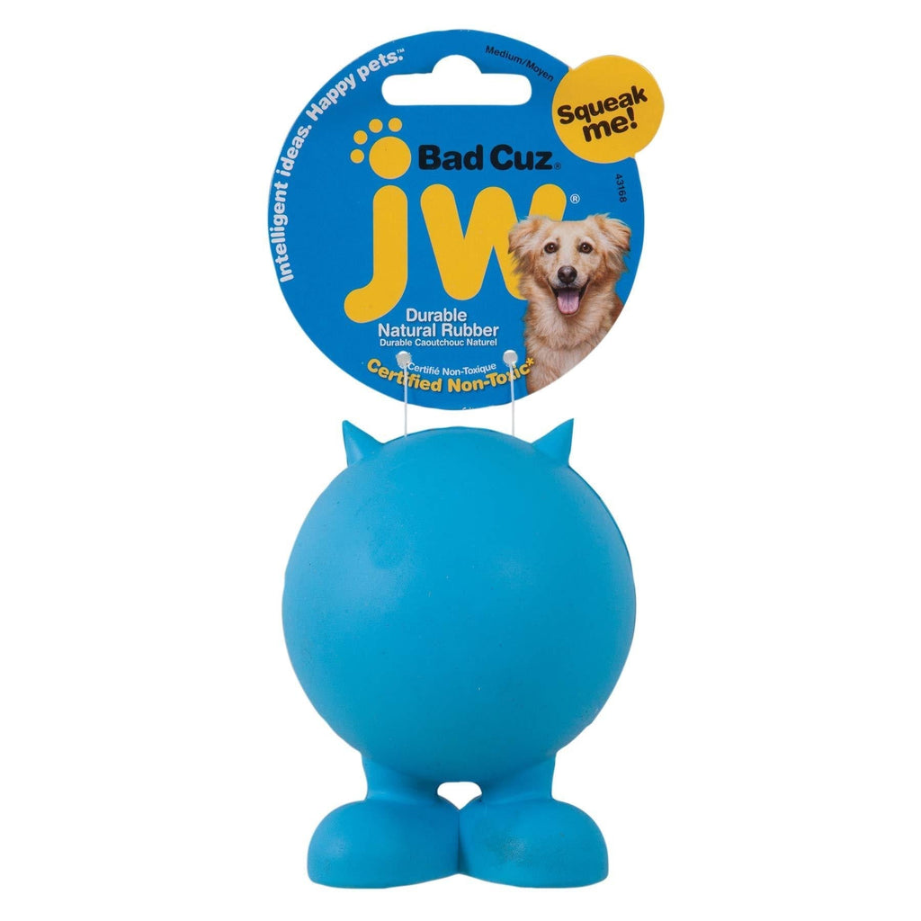 [Australia] - JW Pet Company Bad Cuz Dog Toy, assorted colors,Medium 