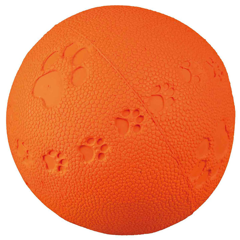 Trixie Natural Rubber Toy Dog Ball with Sound, 7 cm- Random ø 7 cm - PawsPlanet Australia