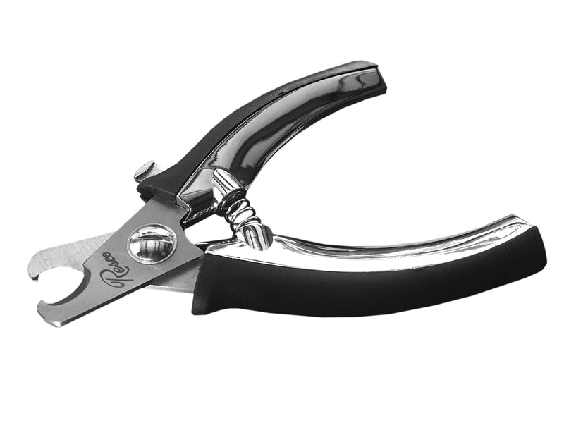 Resco Stainless Steel Dog Nail Clippers, Large L Chrome and Black - PawsPlanet Australia