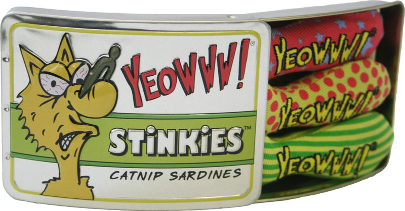 [Australia] - Yeowww! Tin of Stinkies, 3 in a Sardine Tin, Multicolor 