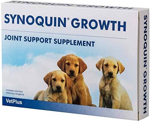 Synoquin Growth Tablets for Dogs Puppies Pack of 60 - PawsPlanet Australia
