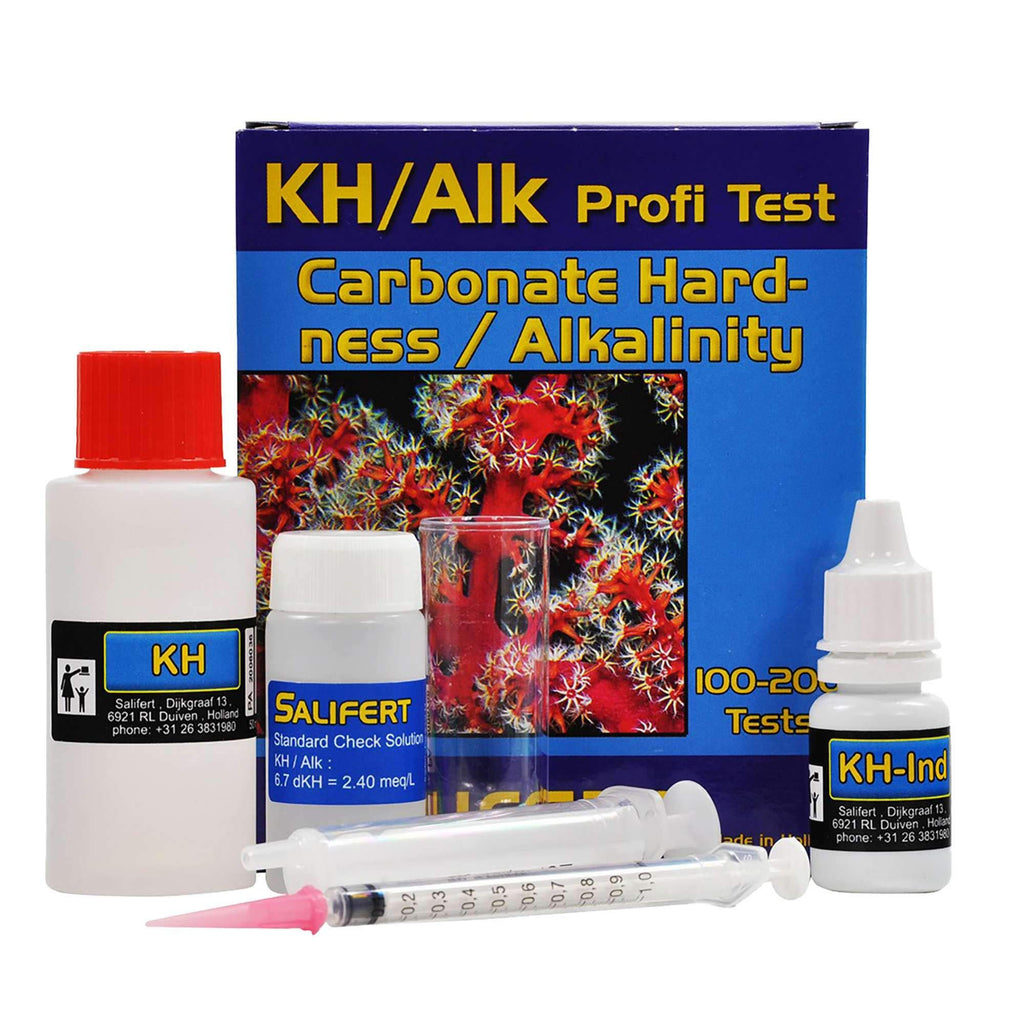 Salifert Carbonate Hardness & Alkalinity (Kh/Alk) Test Kit, 100-200 Tests - PawsPlanet Australia