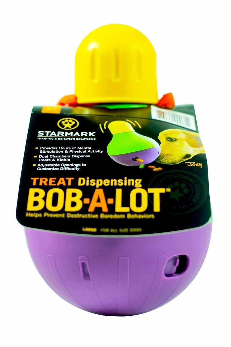Starmark Bob-a-Lot Interactive Dog Toy, Large - PawsPlanet Australia