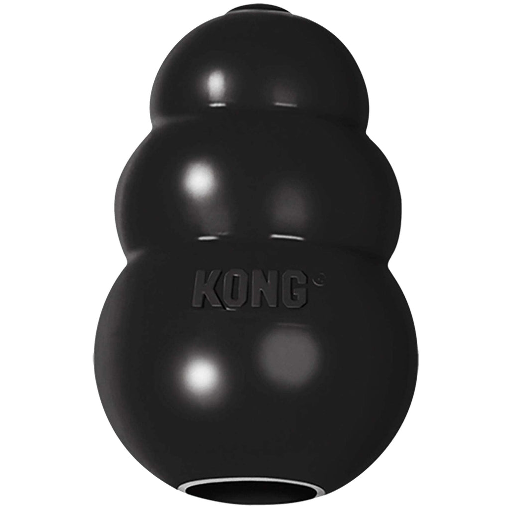 KONG - Extreme Dog Toy - Toughest Natural Rubber, Black - Fun to Chew, Chase and Fetch - For Small Dogs Multi - PawsPlanet Australia