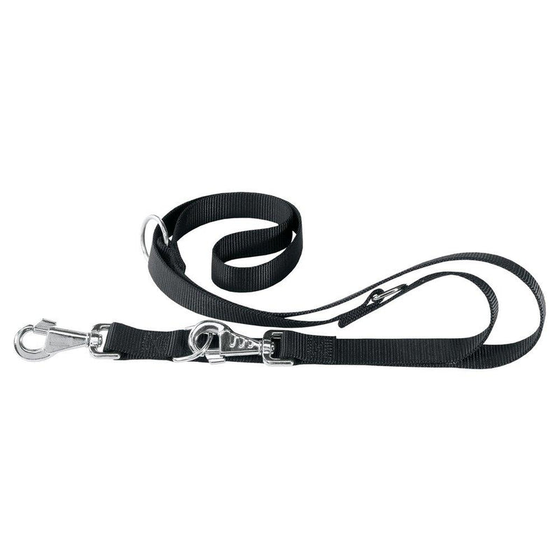 Ferplast Club Ga20/200 Dog Lead, 20 mm x 120 - 200 cm, Black - PawsPlanet Australia