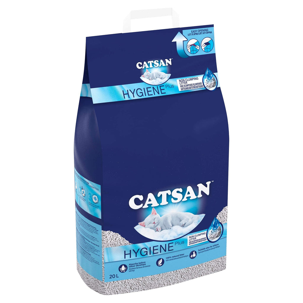 Catsan Hygiene Cat Litter 20L Hygiene Litter 20 l (Pack of 1) - PawsPlanet Australia