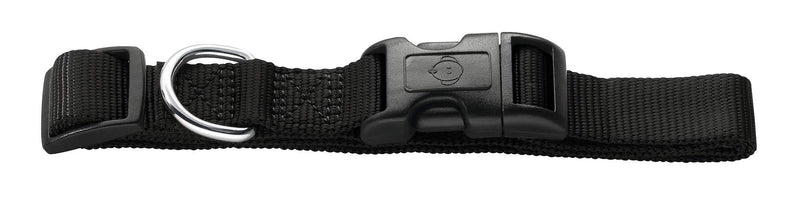 HUNTER Basic Vario Ecco Sport Nylon Collar without Stop, 10 cm, X-Small, Black - PawsPlanet Australia