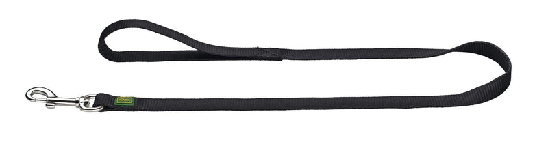 Hunter Nylon Lead, Small, Black - PawsPlanet Australia