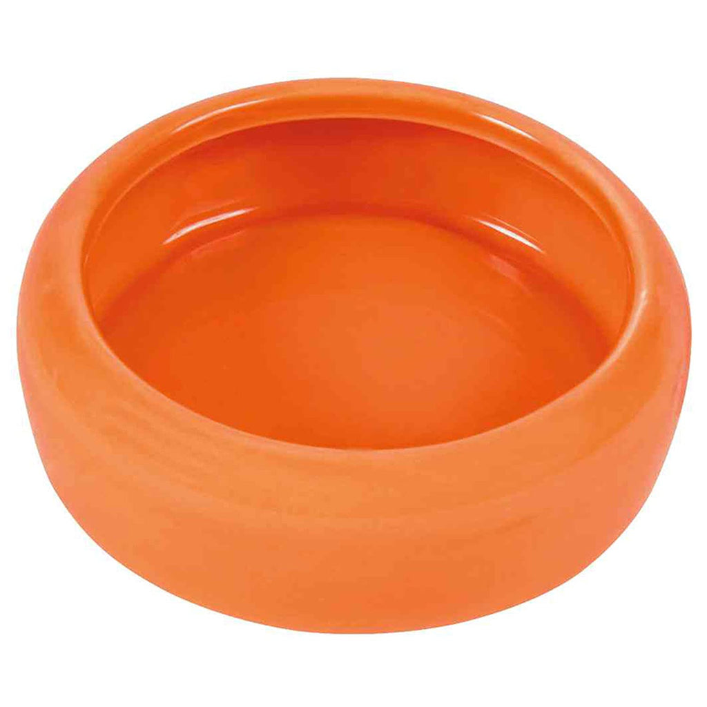 Trixie Ceramic Bowl with Rounded Pouring Rim for Hamster, 100 ml, 1 piece (Assorted Colors) - PawsPlanet Australia