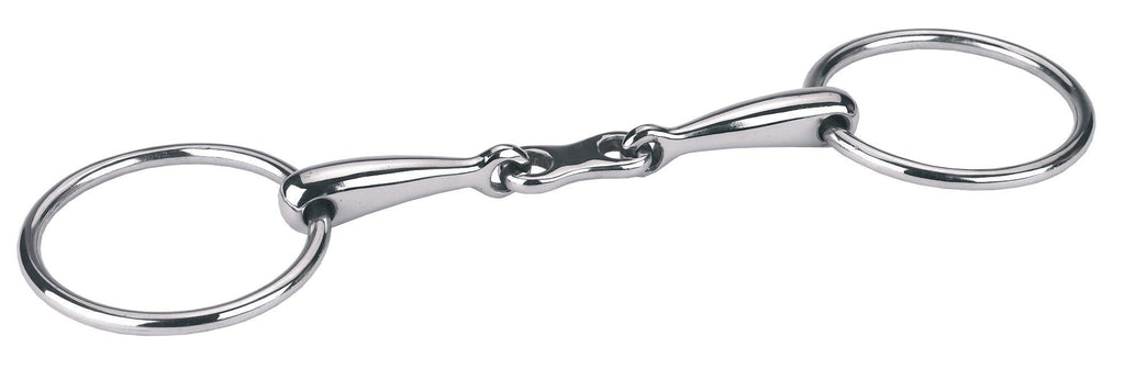 Snaffle Loose Ring Bit - French Link 12.5 cm width 12.5 cm - PawsPlanet Australia
