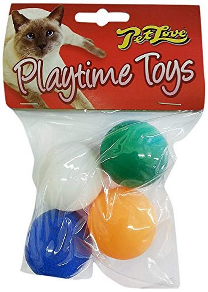 Pet Love Playtime Ping Pong Balls for Cats - PawsPlanet Australia