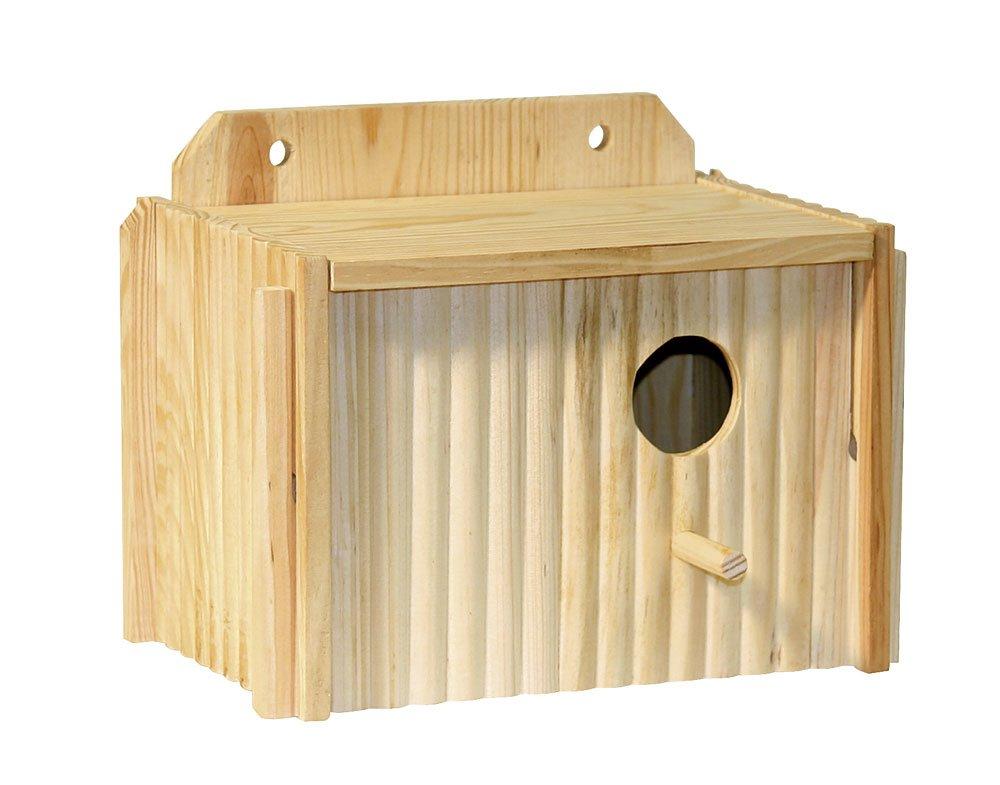 Kerbl Nesting Box for Parakeets, 21 x 13 x 13 cm - PawsPlanet Australia