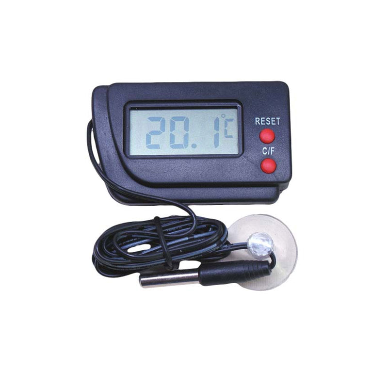 aquapet LCD Digital Thermometer + Remote Probe - Air or Water - PawsPlanet Australia