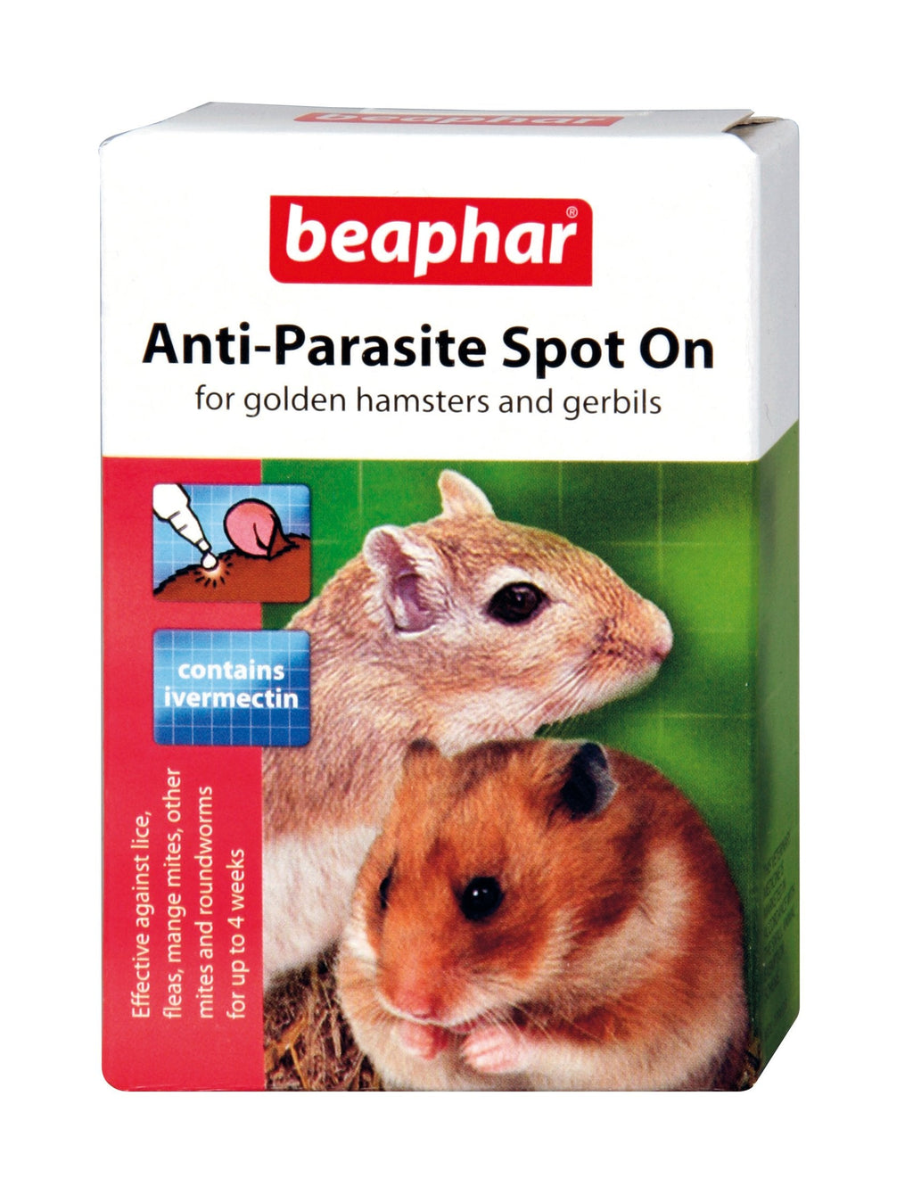 Beaphar Anti Parasite Spot On for Golden Hamsters and Gerbils - PawsPlanet Australia