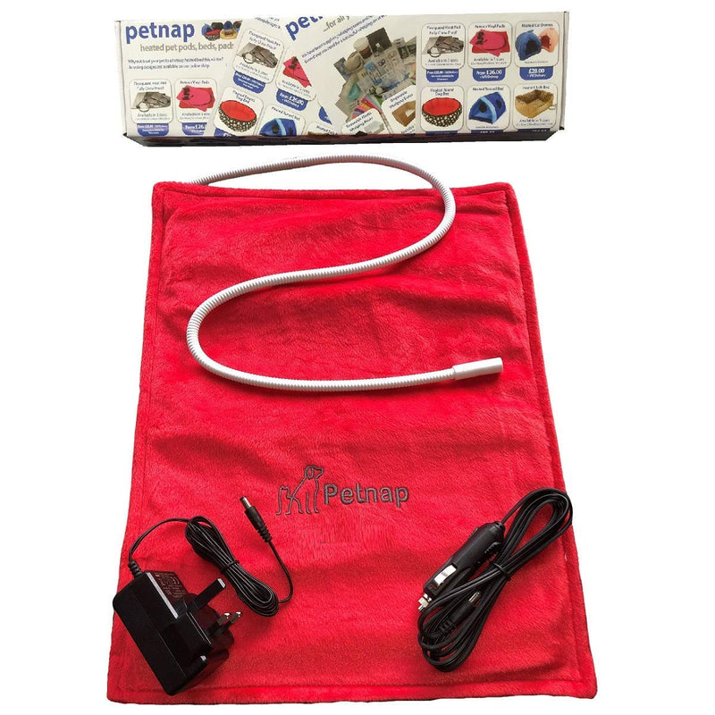 Petnap SAFE 12 V Electric Cat Dog heat pad mat 33cm x 44cm - PawsPlanet Australia