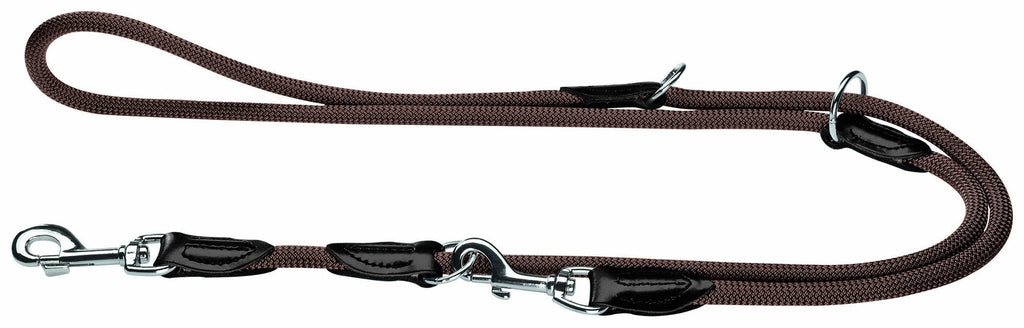 Hunter Freestyle 43670 Adjustable Leash 10 / 200 1,0 x 200 cm brown - PawsPlanet Australia