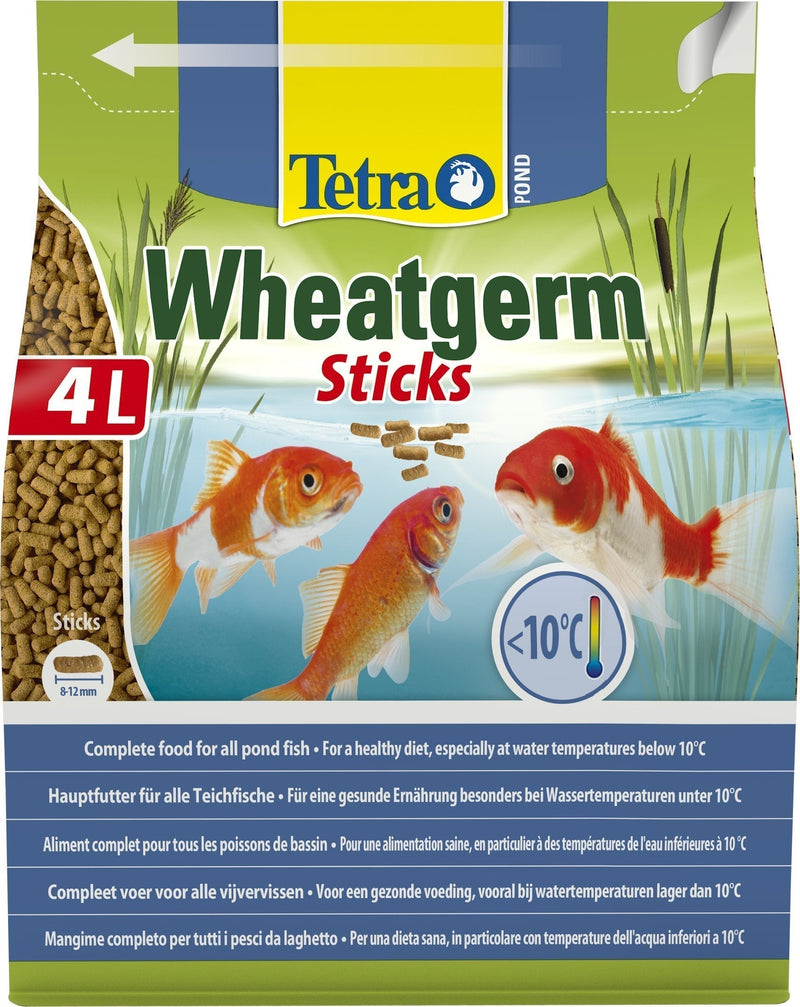 Tetra Pond Fish Food Specially Formulated for Cold Weather Feeding, 4 Litre 4 l (Pack of 1) - PawsPlanet Australia