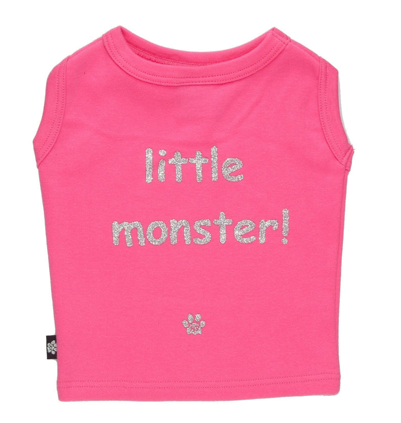 K9 Little Monster Dog T-shirt In Tin, Pink, Xtra Large - PawsPlanet Australia