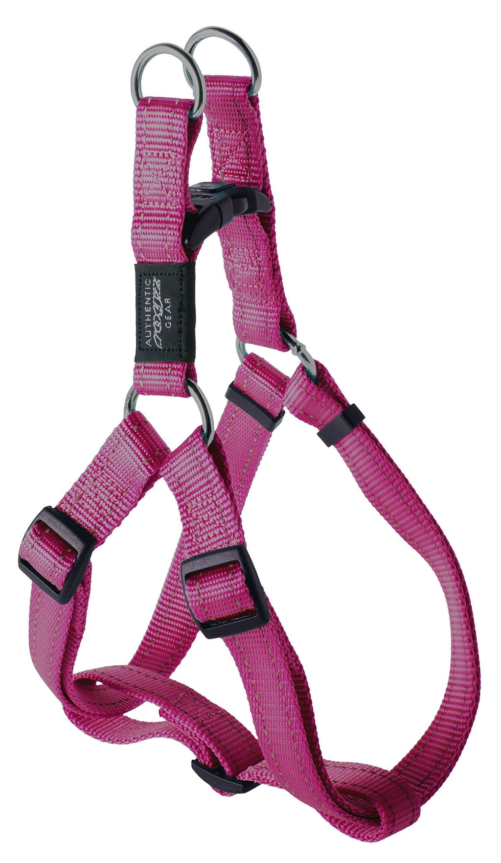 Rogz Utility Step-In Harness Fanbelt, Large, Pink - PawsPlanet Australia