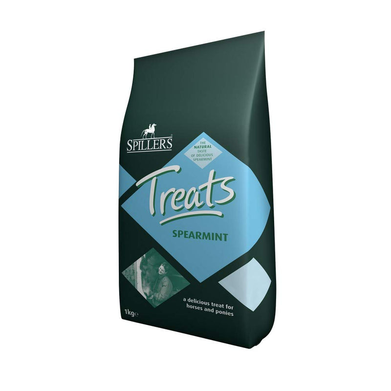 SPILLERS Spearmint Treats 1kg - For Horses 1 kg (Pack of 1) Brown - PawsPlanet Australia