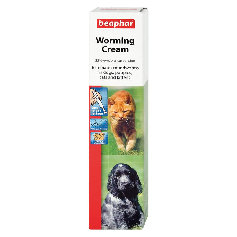 Beaphar Worming Cream, 18 g 1 18 g (Pack of 1) - PawsPlanet Australia