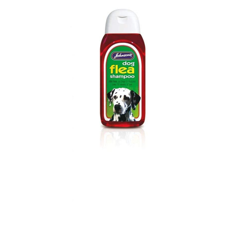 Johnsons Puppy & Dog Flea Shampoo 200ml - PawsPlanet Australia