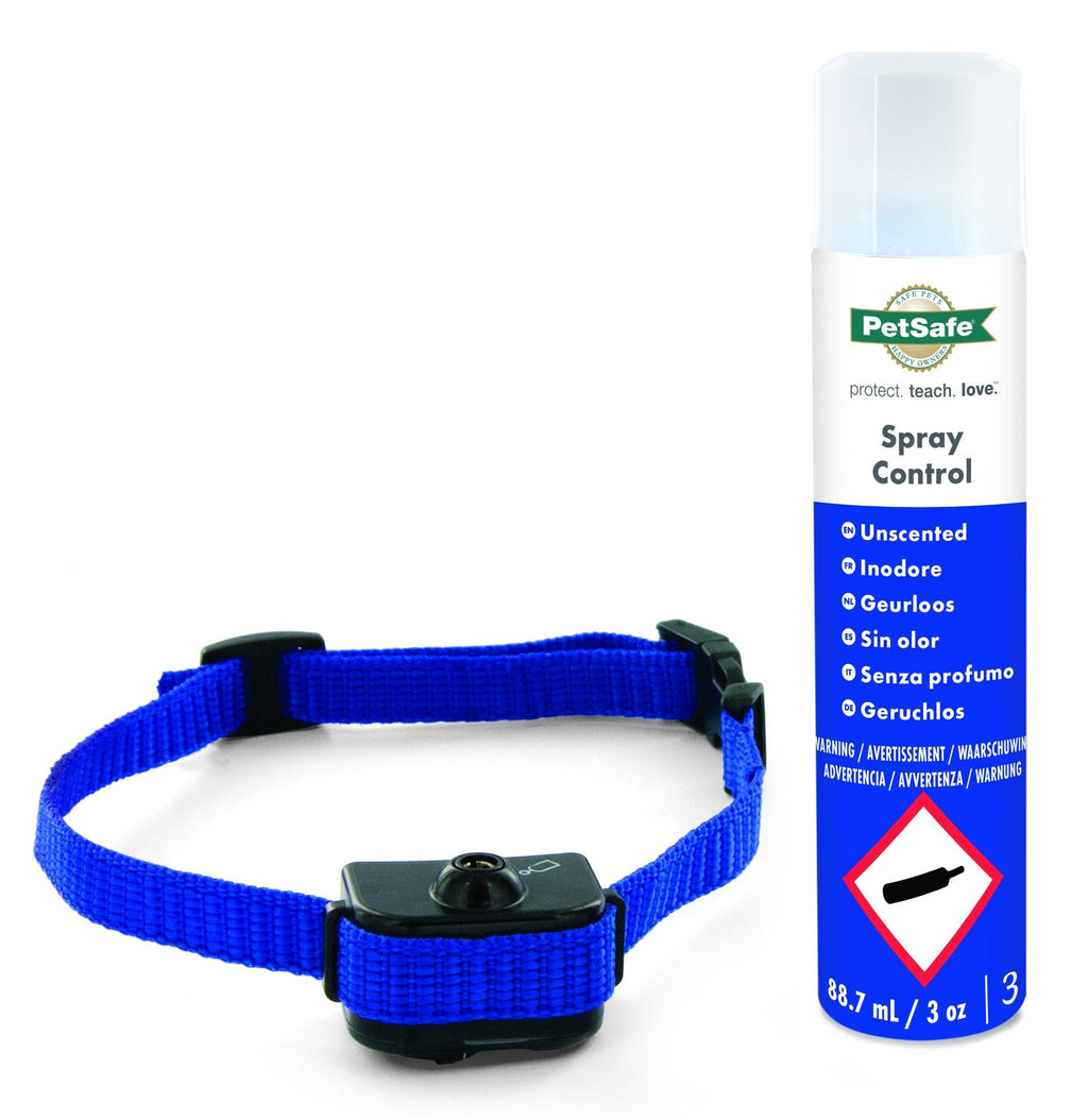 PetSafe Little Dog Deluxe Spray Bark Control Collar, Necks up to 50cm, Anti Bark, Dual Detection, Automatic Stimulation - PawsPlanet Australia