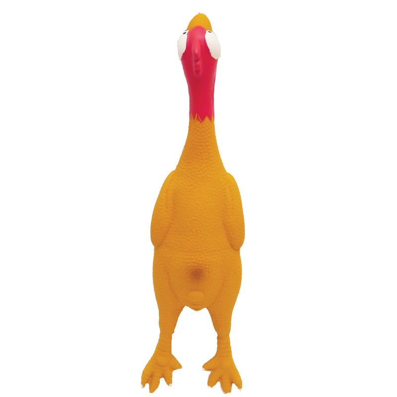 Rosewood Latex Chicken, Large, Yellow/Red - PawsPlanet Australia