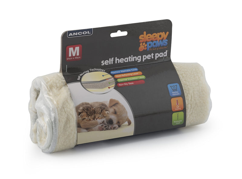Ancol - Self Heating Pet Pad Cat/Dog Bed - Medium - PawsPlanet Australia