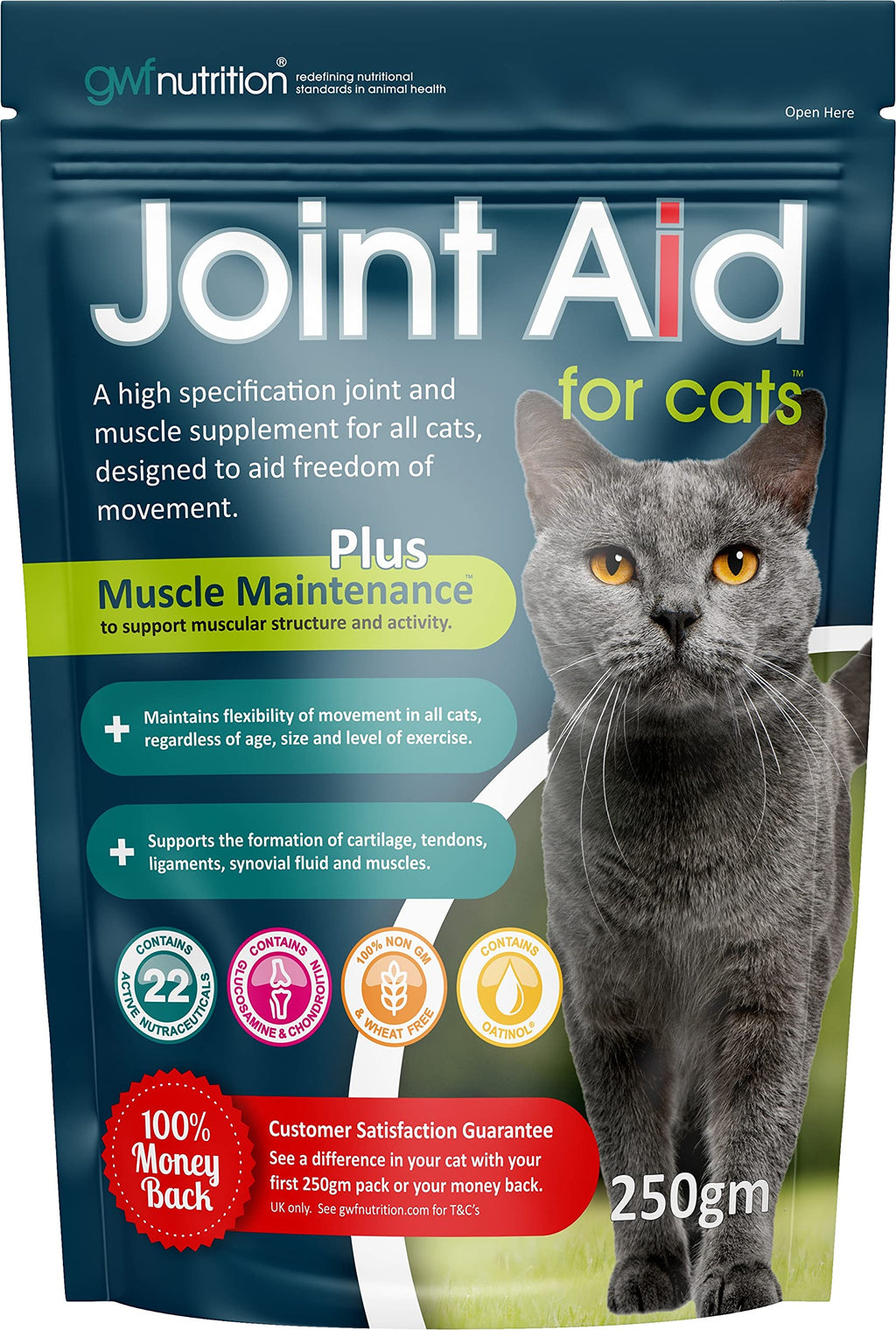 GWF Nutrition Joint Aid For Cats 250 gm - PawsPlanet Australia