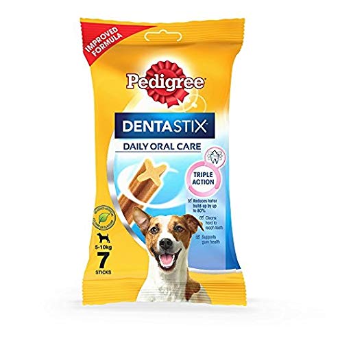 Pedigree Dentastix Small Dog Dental Chews - 7 Sticks(Pack of 10) - PawsPlanet Australia