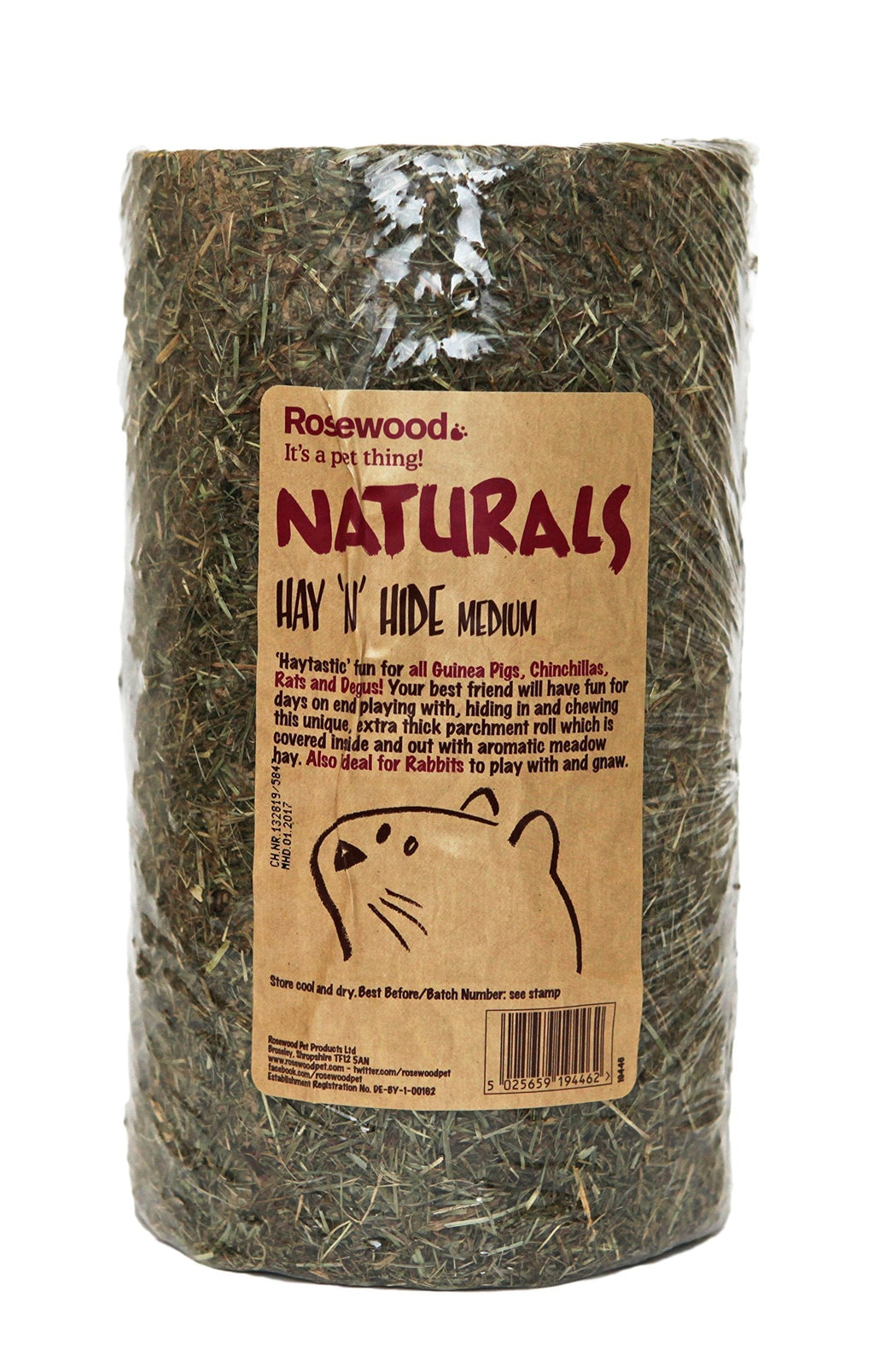 Rosewood Naturals Hay ‘n’ Hide Medium Hay n Hide - PawsPlanet Australia