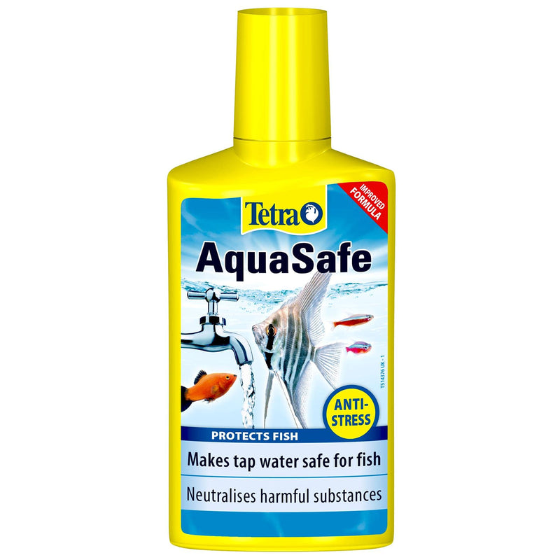 Tetra AquaSafe to Turn Tap Water into Safe and Healthy Water for Fish and Plants, 250 ml - PawsPlanet Australia