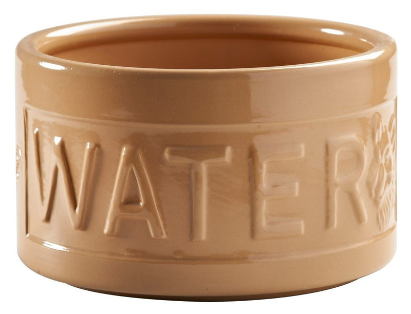 Mason Cash Lettered Water Bowl for Dogs, Cane, 15 cm One Size Single - PawsPlanet Australia