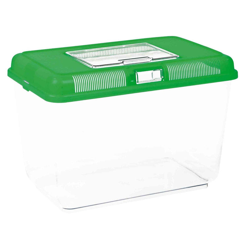 Trixie 76303 Transport and Feeding Box 38 × 26 × 24 cm, Assorted - PawsPlanet Australia
