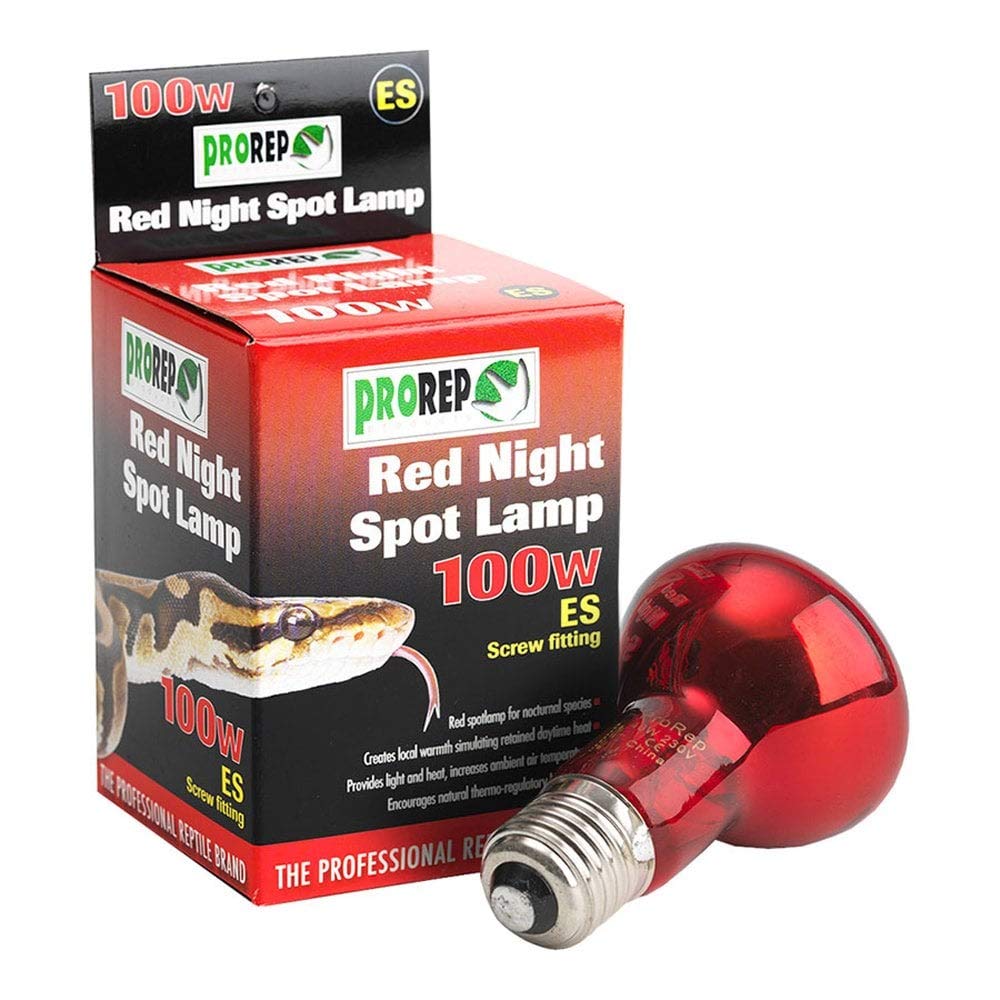 ProRep ES Spot Lamp, 100 Watt, Red Night - PawsPlanet Australia
