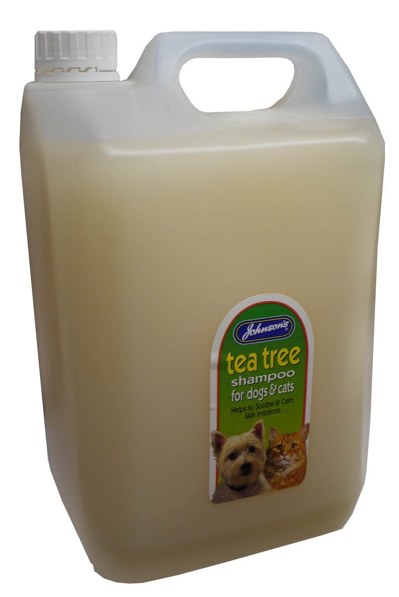 Johnsons Tea Tree Soothing Shampoo for Dogs 5 Litre 5 l (Pack of 1) - PawsPlanet Australia