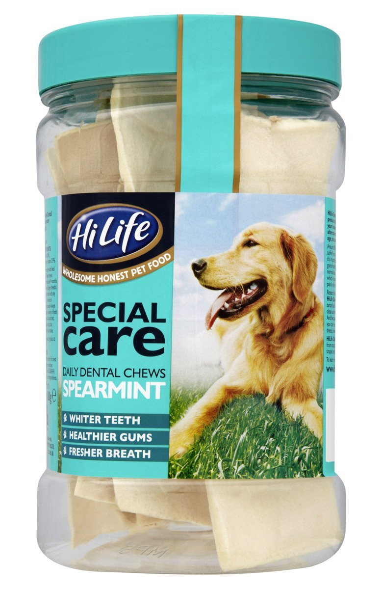 HiLife Special Care Dental Chews Spearmint 12 Pack - PawsPlanet Australia