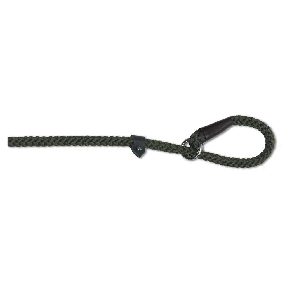 Heritage Nylon Rope Slip Lead Green 1.22m X12mm Sz 4-8 122 cm x 12 mm - PawsPlanet Australia