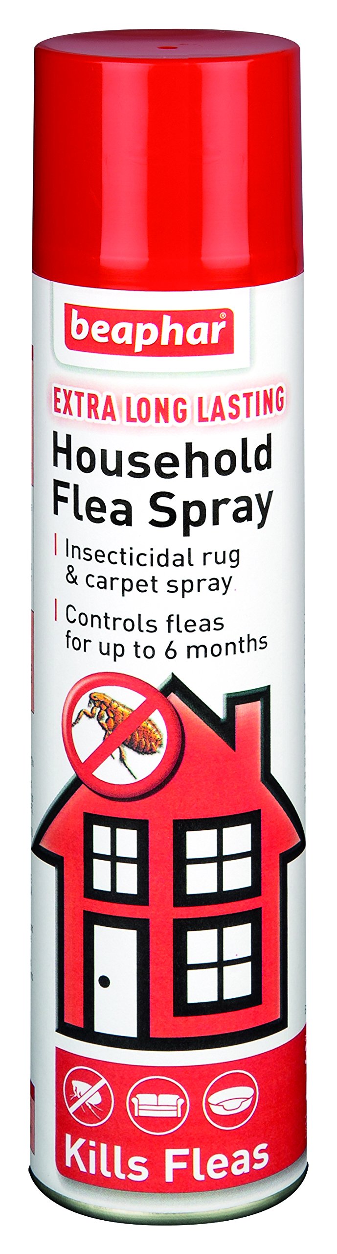 Beaphar Extra Long Lasting Household Flea Spray 300ml 1 Pack of 1 - PawsPlanet Australia