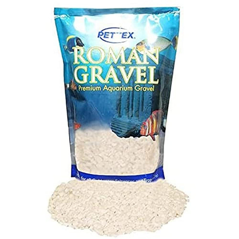 Pettex Roman Gravel Aquatic Roman Gravel, 2 Kg, Natural Alpine White - PawsPlanet Australia