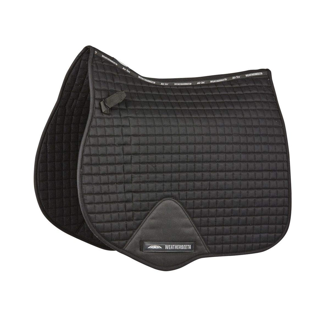 Weatherbeeta Prime All Purpose Saddle Pad Black Full - PawsPlanet Australia