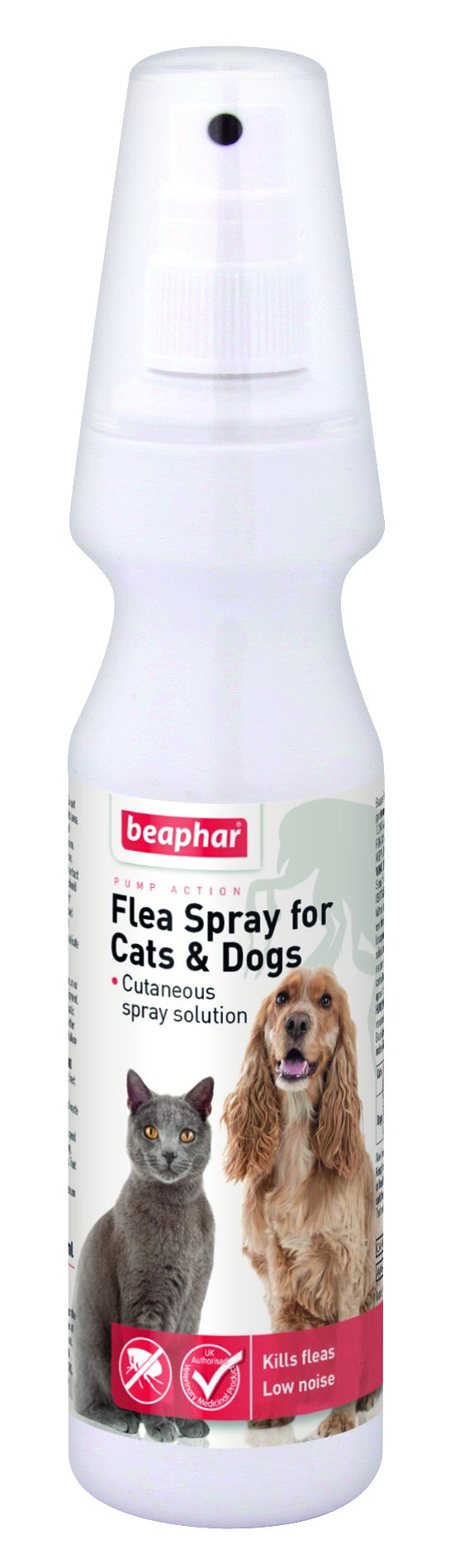 Beaphar Pump Flea Spray for Cats and Dogs 150 ml - PawsPlanet Australia