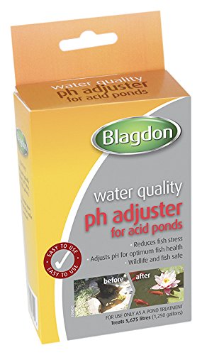 Blagdon pH Adjuster for Acid Ponds, Increase pH level for Optimum Fish Health, Fish & Wildlife Safe, treats 5,675 litre - PawsPlanet Australia