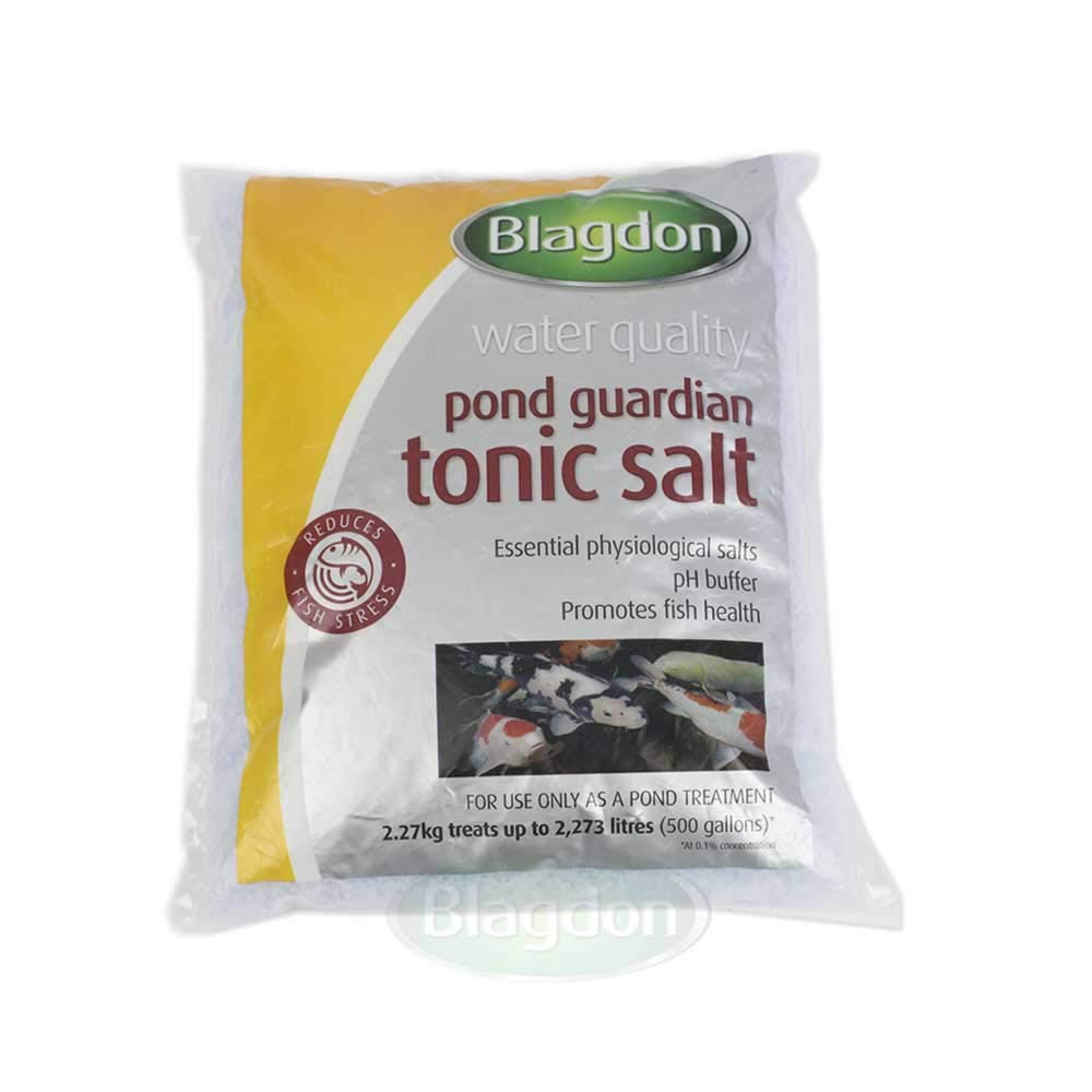 Blagdon Guardian Pond Tonic Salt, for Fish Health, Water Quality, General Tonic, pH Buffer, 2.27kg, treats 2,273 litres - PawsPlanet Australia