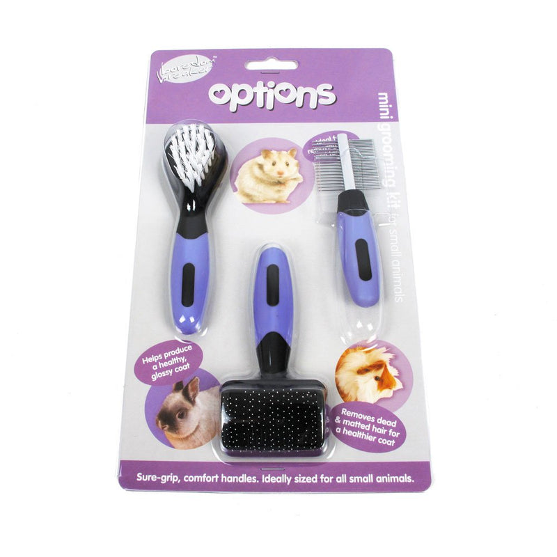 (Boredom Breakers) Options Mini Groomer Kit for Small Animals - PawsPlanet Australia