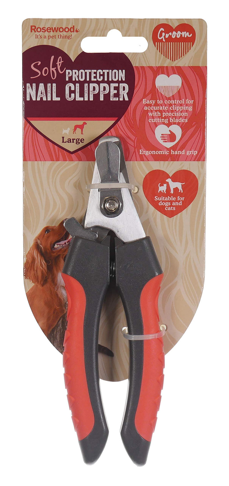 Rosewood Soft Protection Salon Grooming Nail Clipper, Small - PawsPlanet Australia