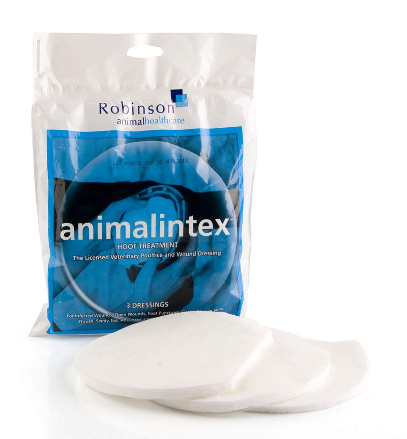 Robinsons Animal Health Animalintex Hoof Treatment Single - PawsPlanet Australia